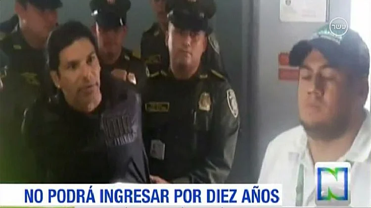 אסי בן מוש, שנעצר בקולומביה וגורש חזרה לישראל