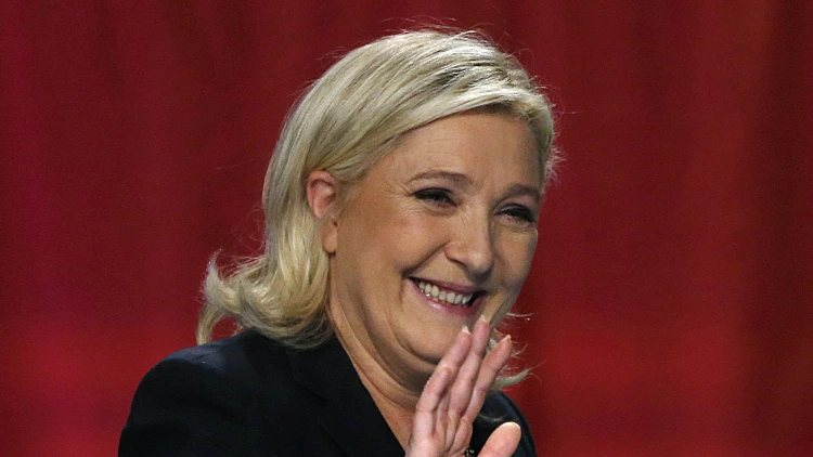 מארין לה פן לאחר הסיבוב השני בבחירות המקומיות בצרפת