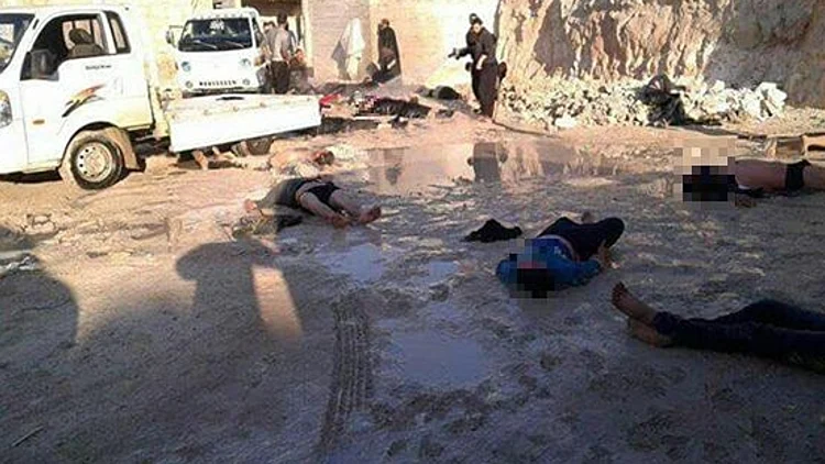 הרוגים במתקפת גז כימי בעיירה חאן שייחון שבסוריה