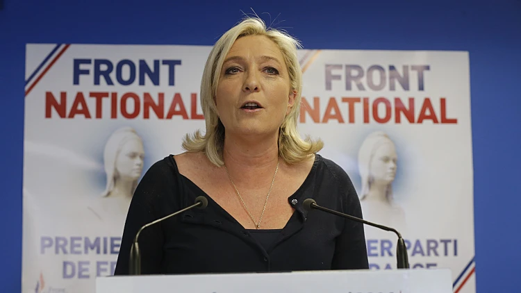 מארין לה פן, מנהיגת מפלגת החזית הלאומית בצרפת