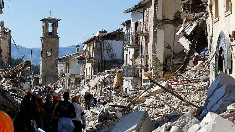 רעידת האדמה באיטליה
