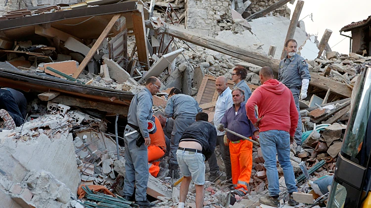 רעידת אדמה באיטליה