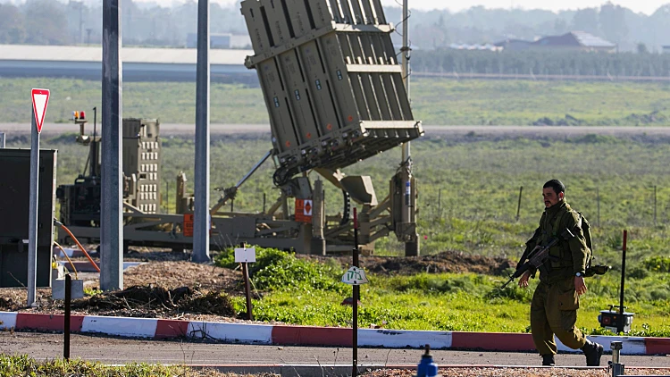 סוללת כיפת ברזל ברמת הגולן