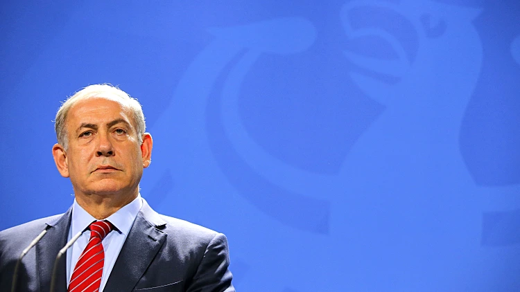 ראש הממשלה נתניהו במסיבת עיתונאים בברלין