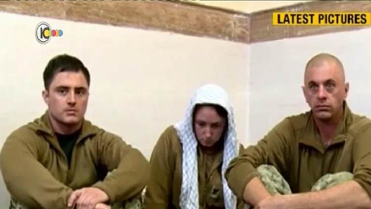 מלחים אמריקנים שנשבו באיראן לאחר שחדרו בטעות למים האיראניים