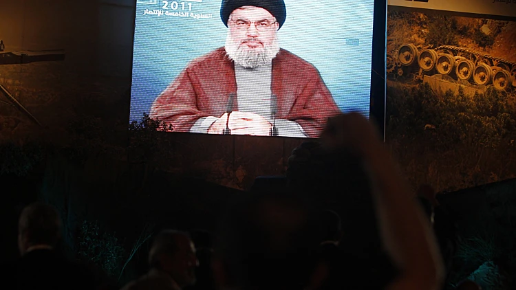 מזכ"ל חיזבאללה נואם לרגל 5 שנים למלחמת לבנון השניה