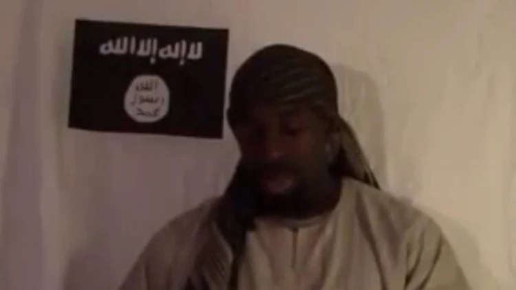 סרטון שעלה לרשת: המחבל מהמרכול, אמדי קוליבלי, נשבע אמונים לדאע"ש