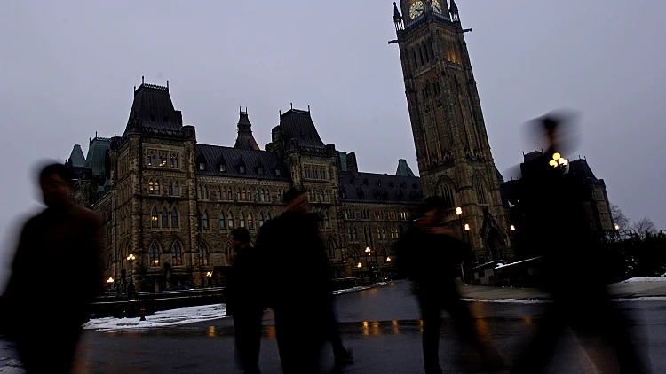 בניין הפרלמנט הקנדי באוטווה