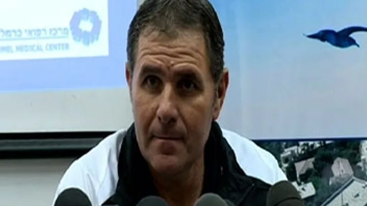 אלי גוטמן בבית החולים כרמל