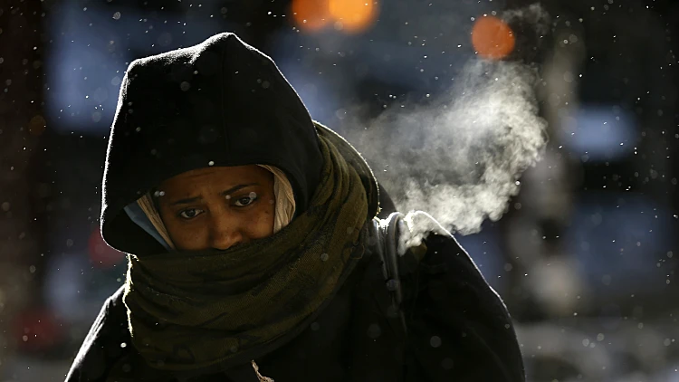 גל כפור ברחבי ארצות הברית, אשה קפואה בשיקאגו