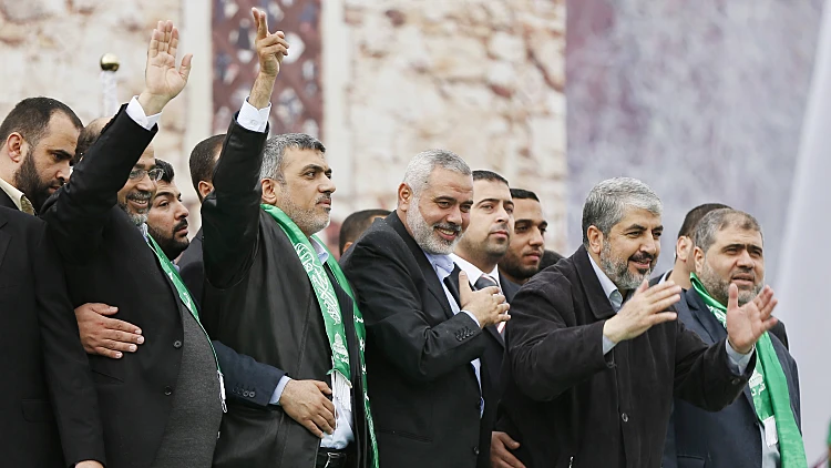 חמאס חוגג 25 שנים ברצועה