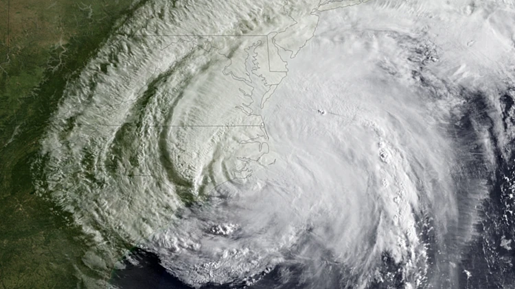 הוריקן איירין בקרוליינה הצפונית