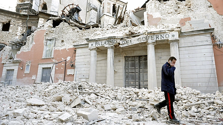 רעידת אדמה באיטליה