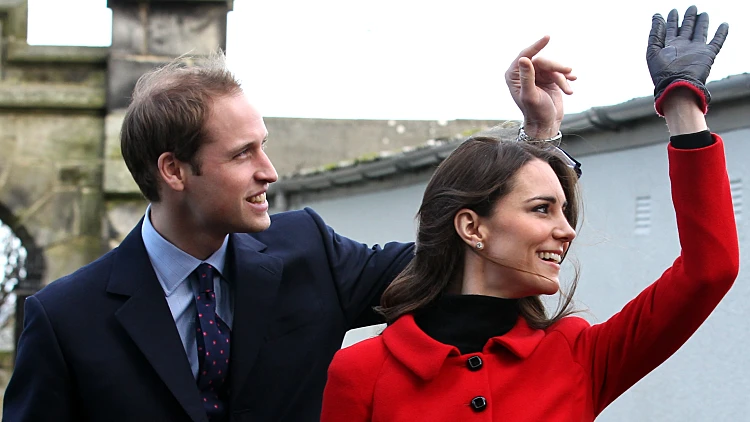 קייט מידלטון והנסיך וויליאם