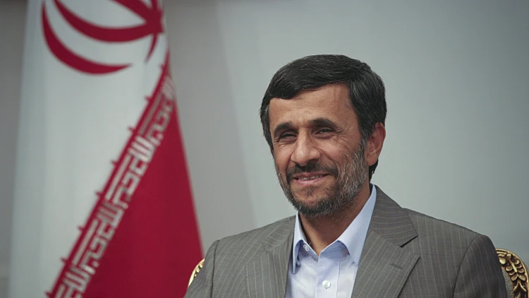 נשיא איראן לשעבר מחמוד אחמדינג'אד