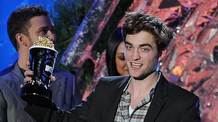 רוברט פטינסון בפרסי הקולנוע של  MTV