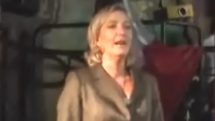 מארין לה פן, בתו של הלאומן הצרפתי ז/ן מארי לה פן