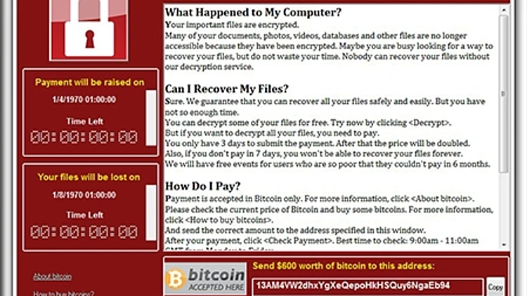 תוכנת הכופר דורשת מאות דולרים מהקורבן