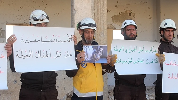 ארגון הקסדות הלבנות הפועל בסוריה