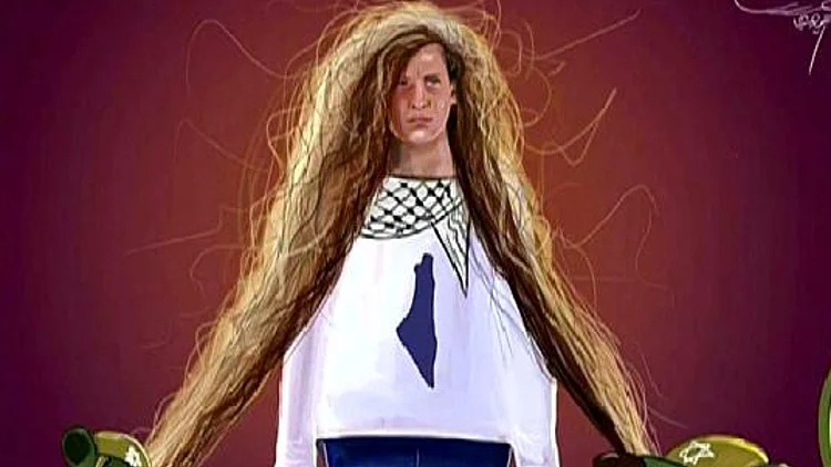 קריקטורה עהד תמימי