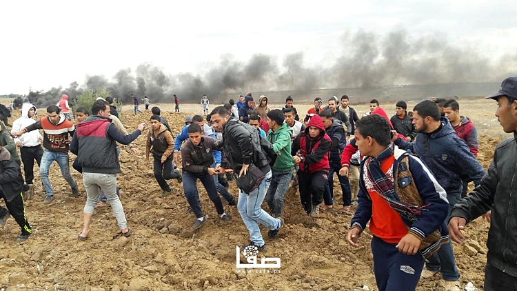 הפגנות ברצועת עזה לאחר הכרזת טראמפ על הכרה בירושלים בירת ישראל