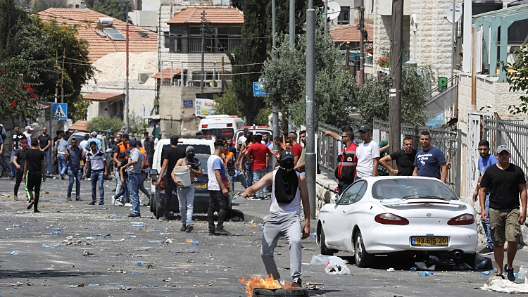 עימותים במזרח ירושלים בין פלסטינים לכוחות הביטחון
