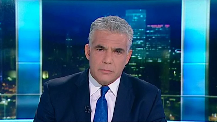 יו"ר יש עתיד, יאיר לפיד, בראיון לחדשות 10