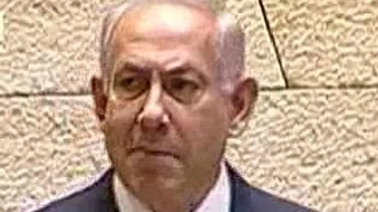 בנימין נתניהו נואם בכנסת