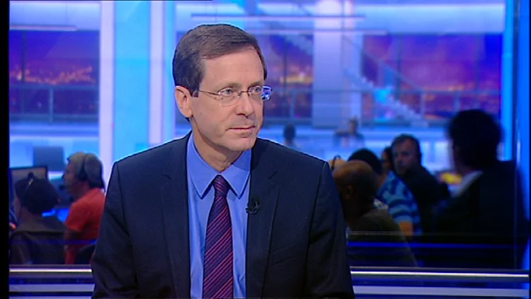 יו"ר האופוזיציה יצחק הרצוג בראיון לחדשות 10