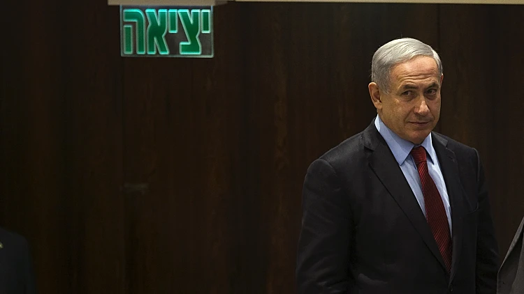 ראש הממשלה בנימין נתניהו במליאת הכנסת