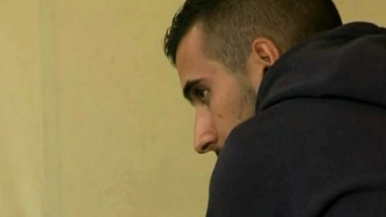 ניב אסרף שביים את חטיפתו, בבית המשפט