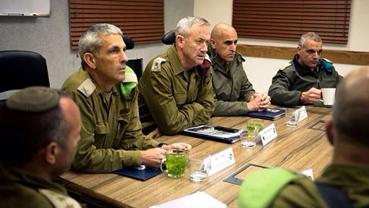 הרמטכ"ל גנץ בדיון הערכת מצב באוגדת עזה