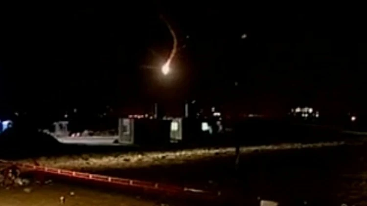 שיגור של כיפת ברזל