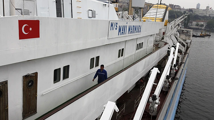 מאבי מרמרה עוגנת בטורקיה