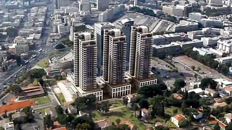 מגדלי שרונה - הדמיה