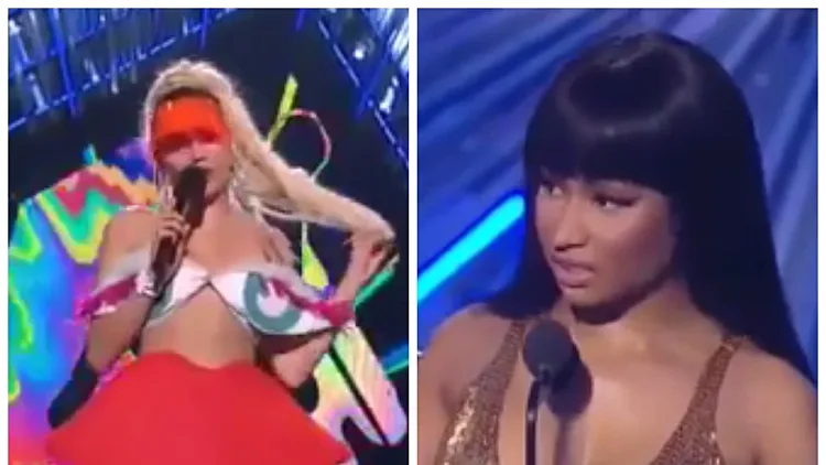 ניקי מינאז' ומיילי סיירוס