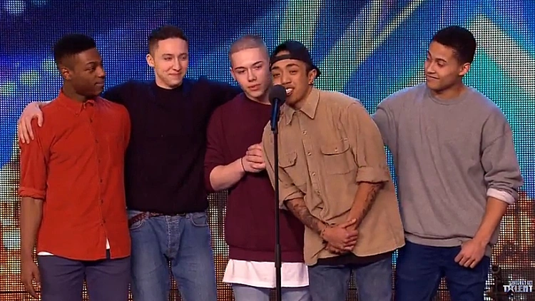 חבורת בנים, בריטנס גוט טאלנט