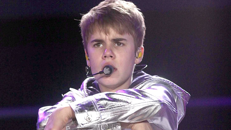 ג'סטין ביבר בהופעה