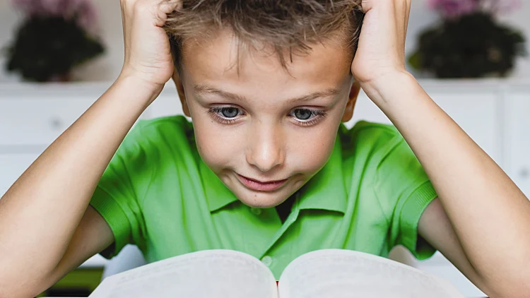 ילד לקוי למידה, אילוסטרציה