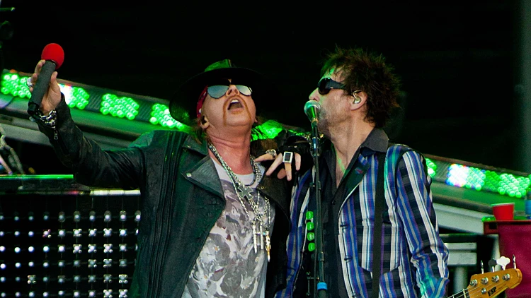 גאנז אנ' רוזס בהופעה