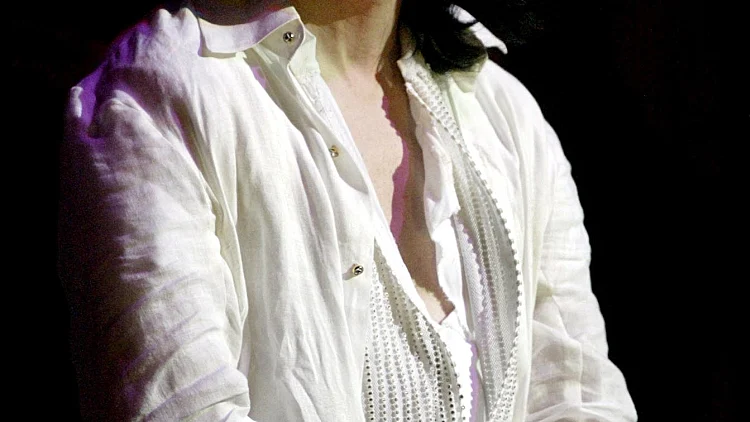 מייקל ג'קסון בהופעה