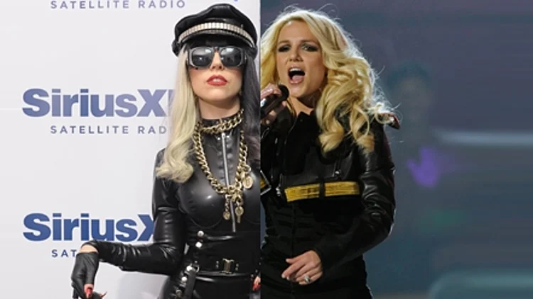 ליידי גאגא ובריטני ספירס