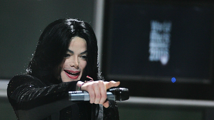 מייקל ג'קסון בהופעה