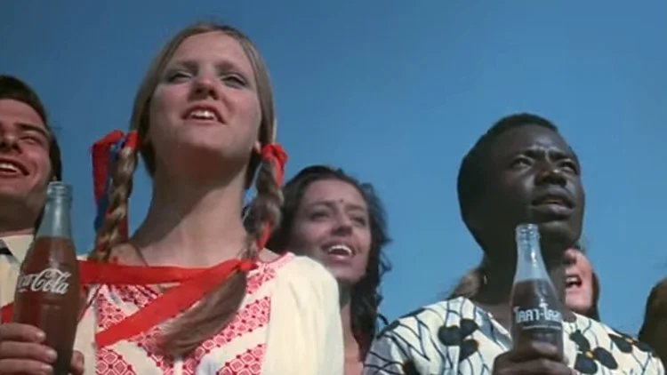 פרסומת ישנה לקוקה קולה