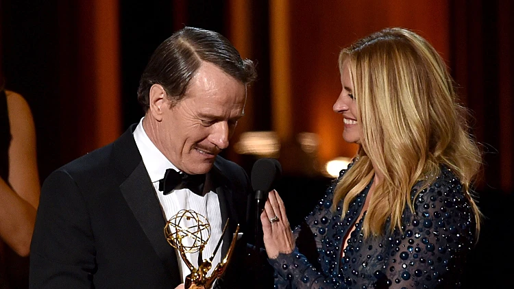 בריאן קרנסטון וג'וליה רוברטס, אמי 2014