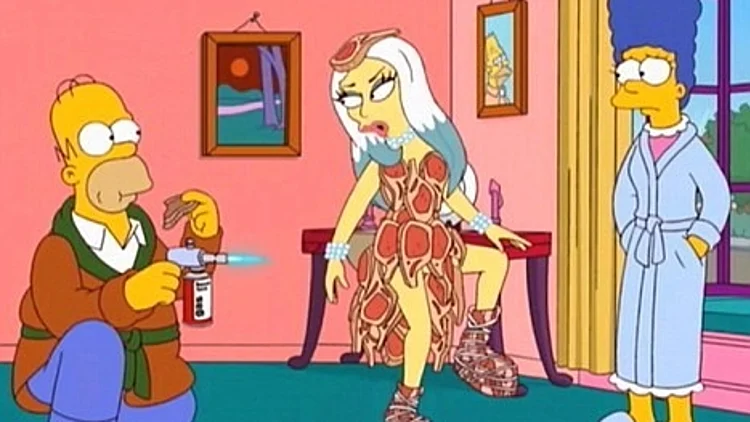 ליידי גאגא ב"משפחת סימפסון"