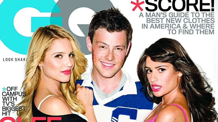 כוכבי Glee על שער מגזין GQ