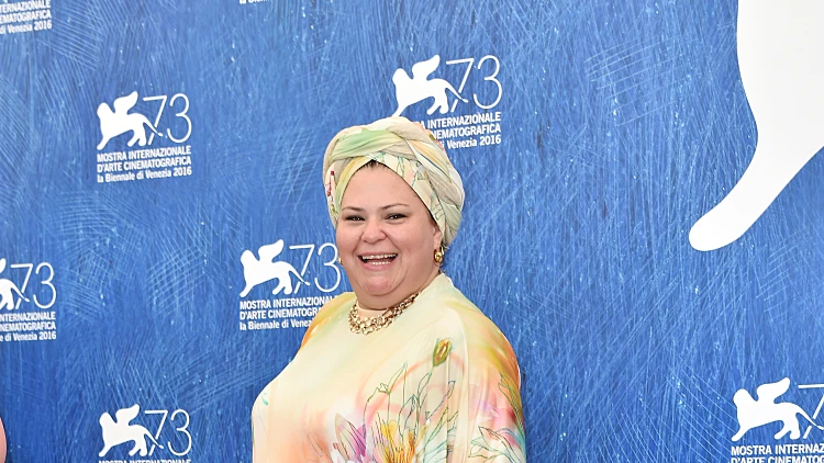 הבמאית רמה בורשטיין בהקרנת סרטה "לעבור את הקיר" בפסטיבל ונציה