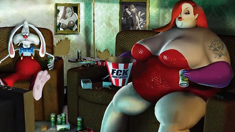 ג'סיקה ורוג'ר ראביט, מתוך יו טיוב של סטיב קוטס