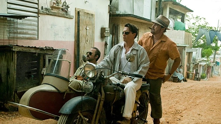 ג'וני דפ בסרט "יומני הרום"